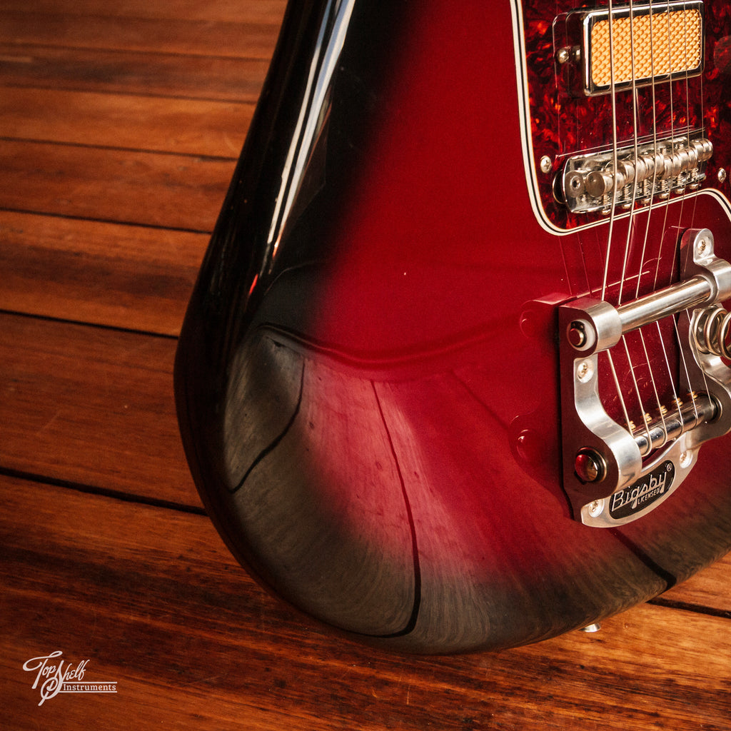 Fender Gold Foil Jazzmaster Candy Apple Burst 2022