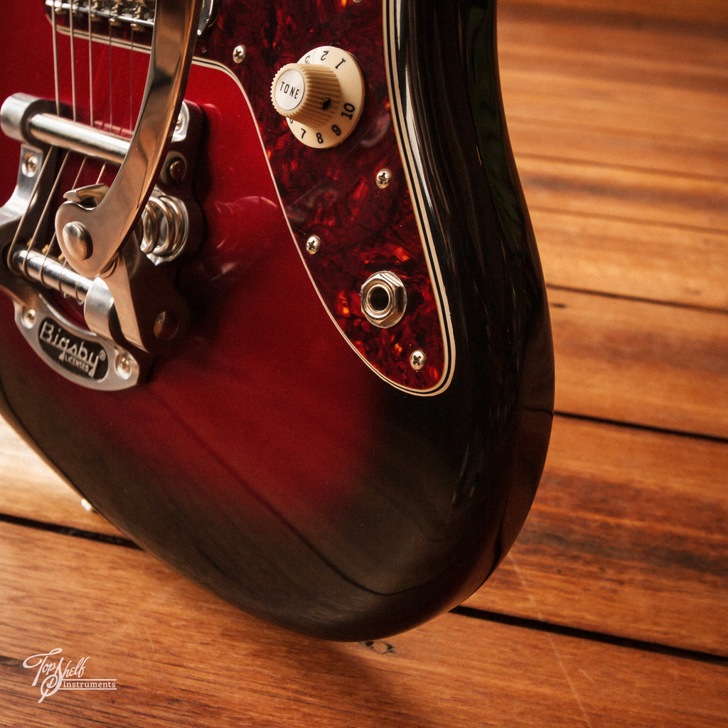 Fender Gold Foil Jazzmaster Candy Apple Burst 2022