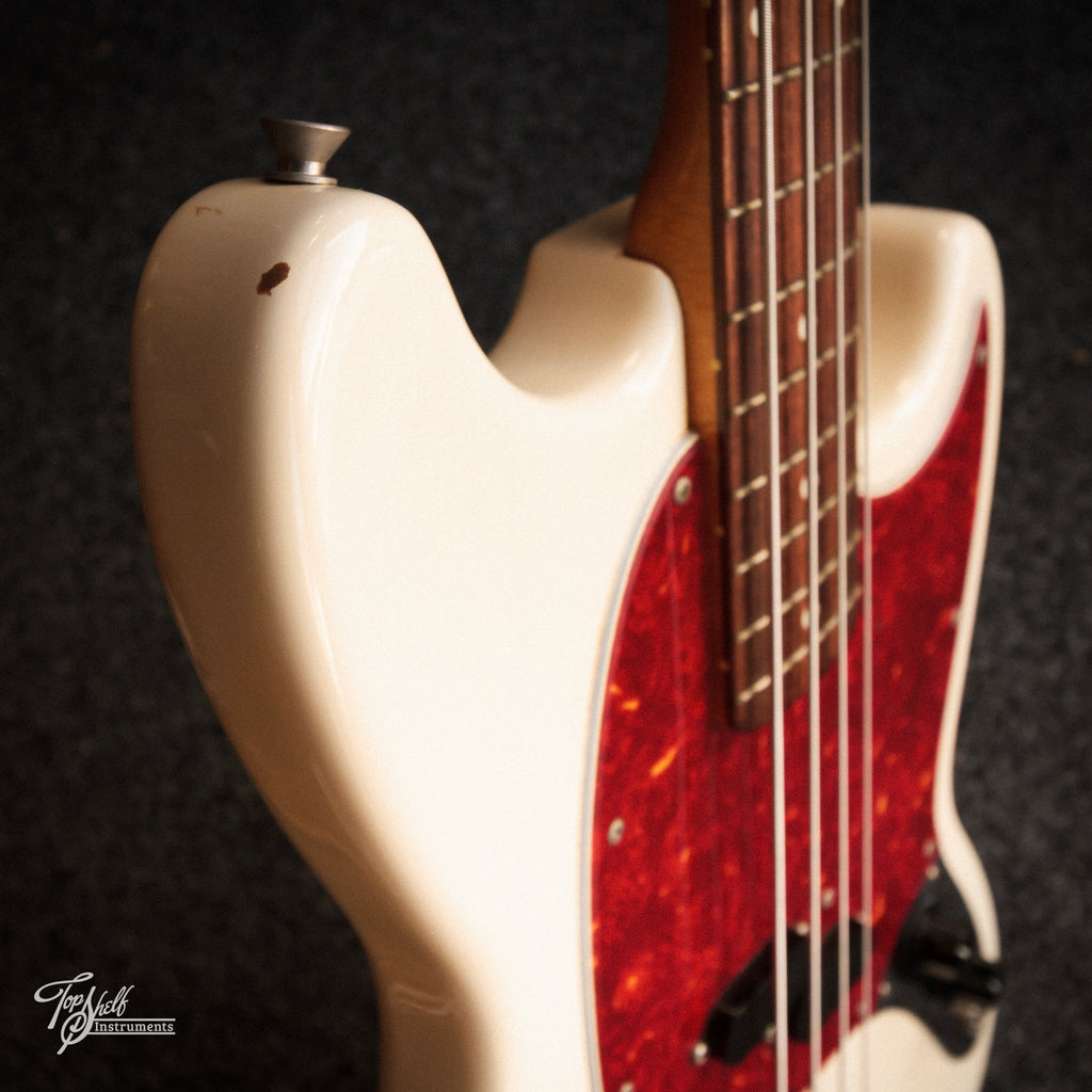 Fender Japan Mustang Bass MB98-70SD Vintage White 1998