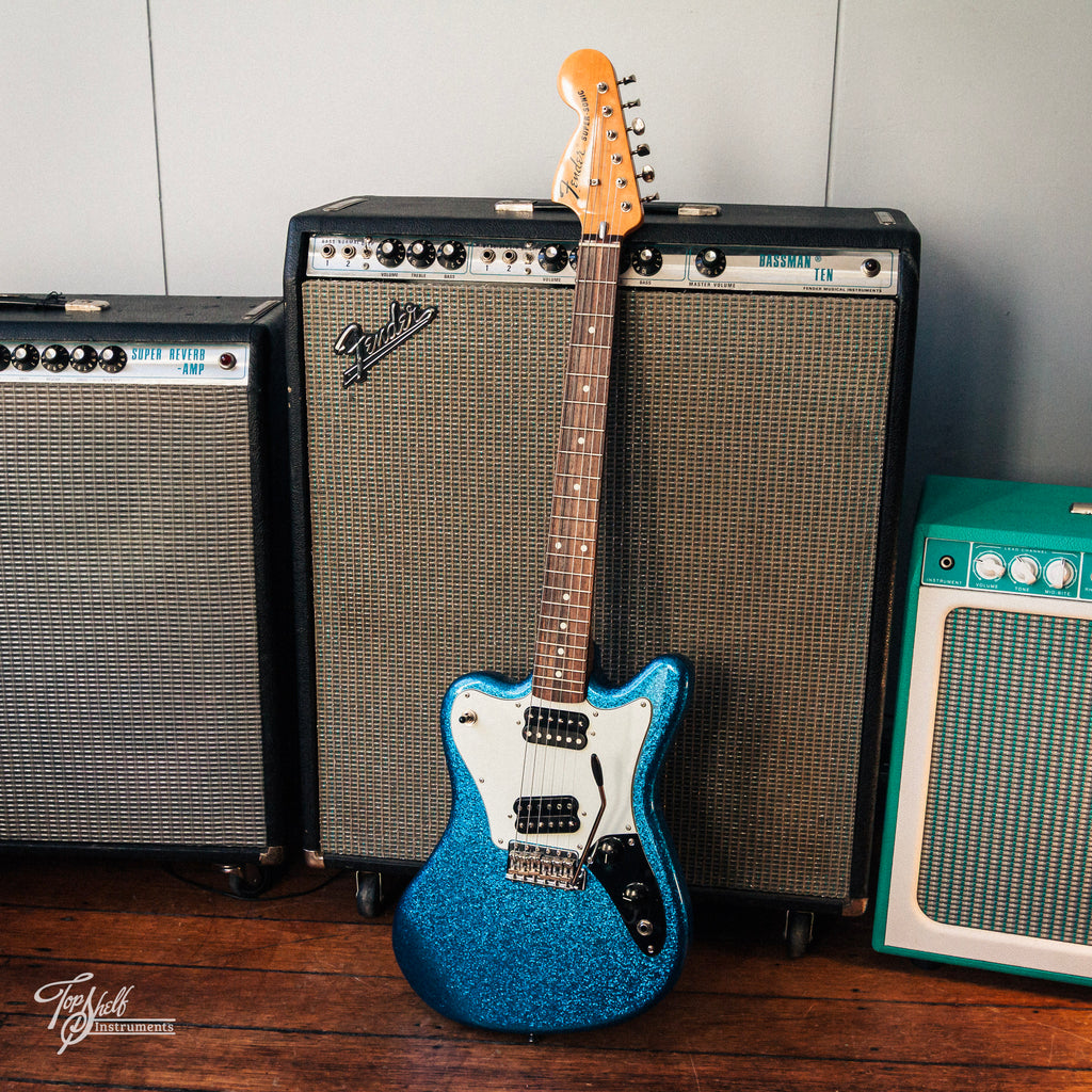Fender Japan Supersonic Blue Sparkle 2021