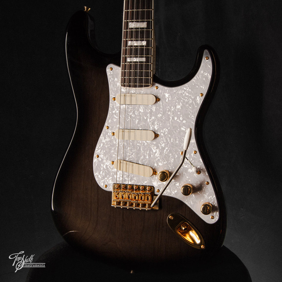 Fender Japan The Ventures Stratocaster ST-165VR Charcoal Burst 1996