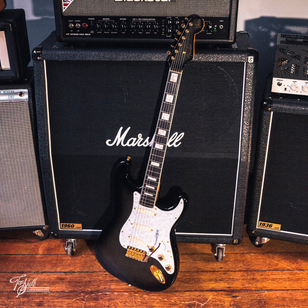 Fender Japan The Ventures Stratocaster ST-165VR Charcoal Burst 1996