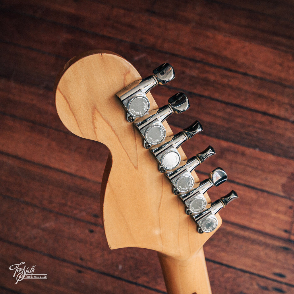 Fender Japan '72 Stratocaster ST72-55 Rebel Yellow 1990