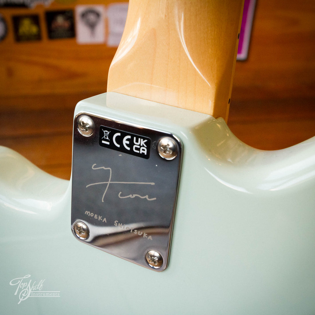 Fender Japan Moeka Shiotsuka Jaguar Moni Aged Sonic Blue 2026