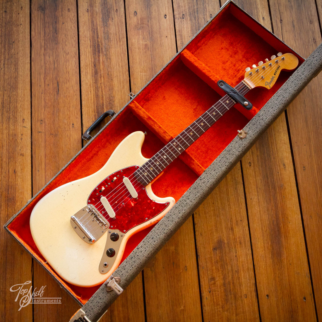 Fender Mustang Olympic White 1966