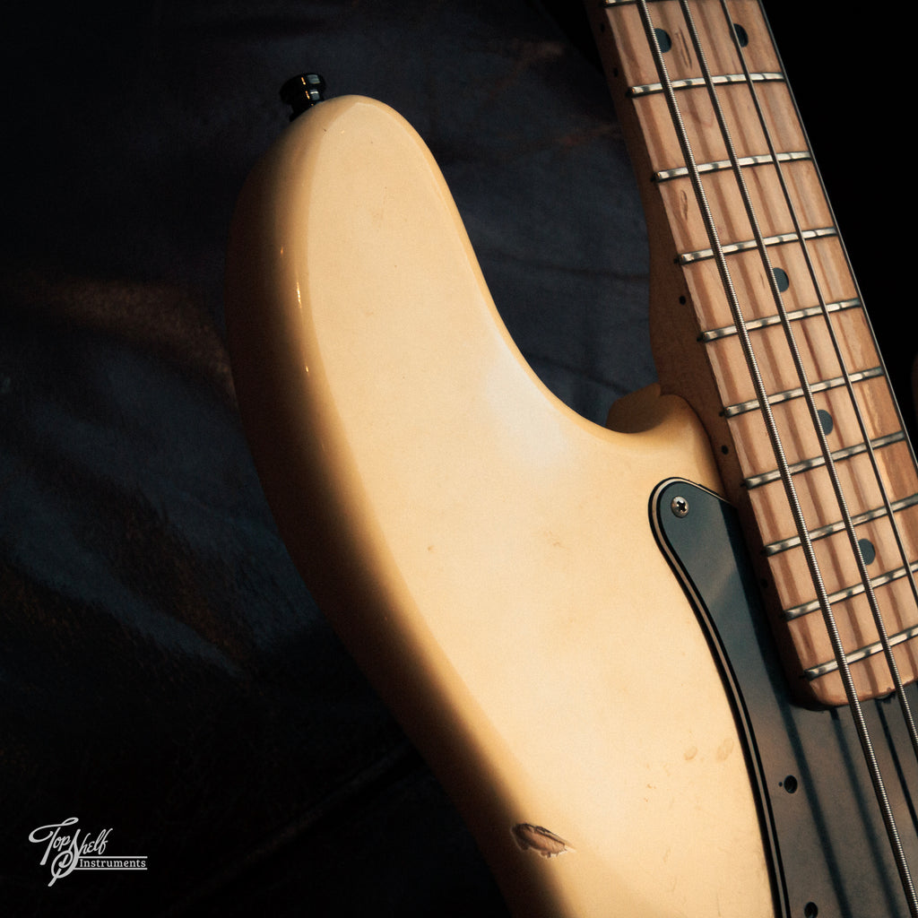 Fender Precision Bass Olympic White 1978