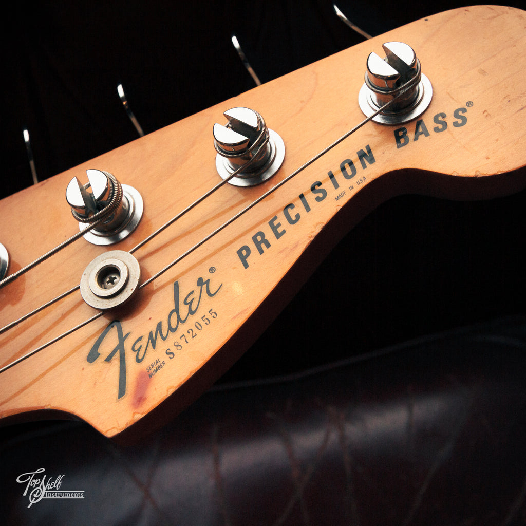 Fender Precision Bass Olympic White 1978