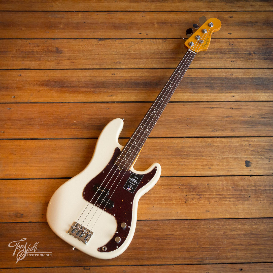 Fender American Professional II Precision Bass Olympic White 2021