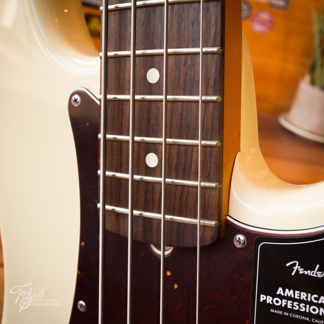 Fender American Professional II Precision Bass Olympic White 2021