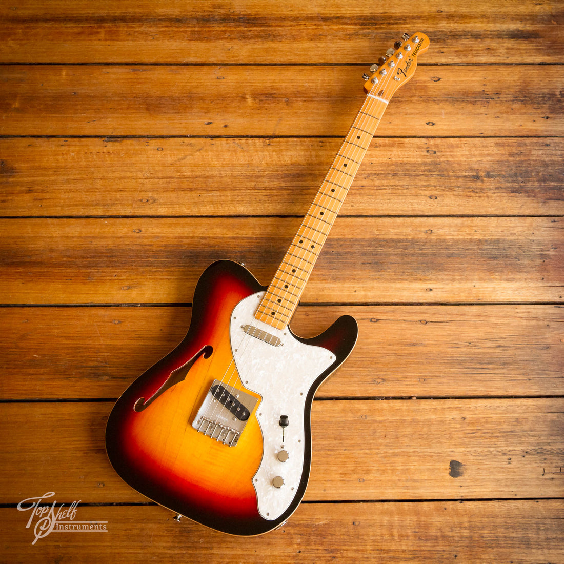 Fender '69 Telecaster Thinline Build Flame Sunburst 2026