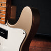 Fender Chris Shiflett Telecaster Deluxe Custom Build Shoreline Gold 2023
