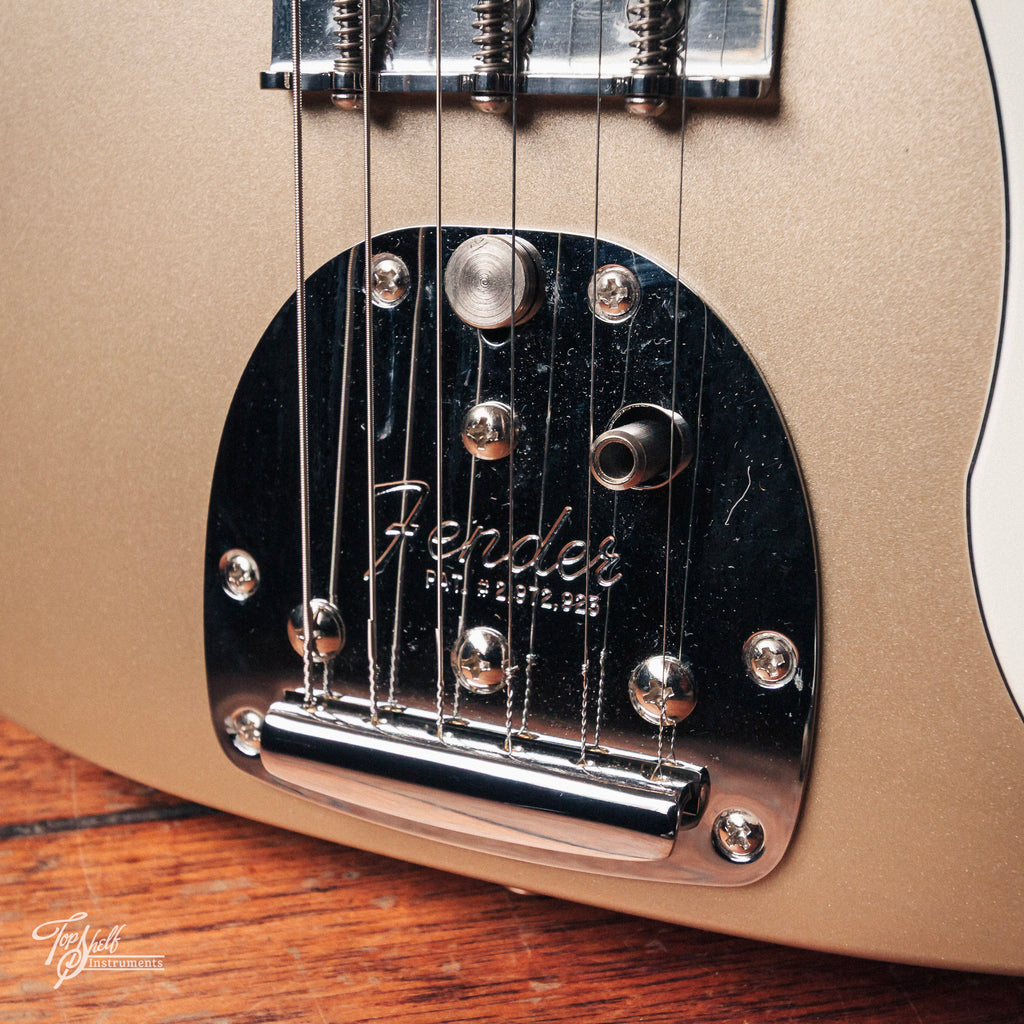 Fender Chris Shiflett Telecaster Deluxe Custom Build Shoreline Gold 2023