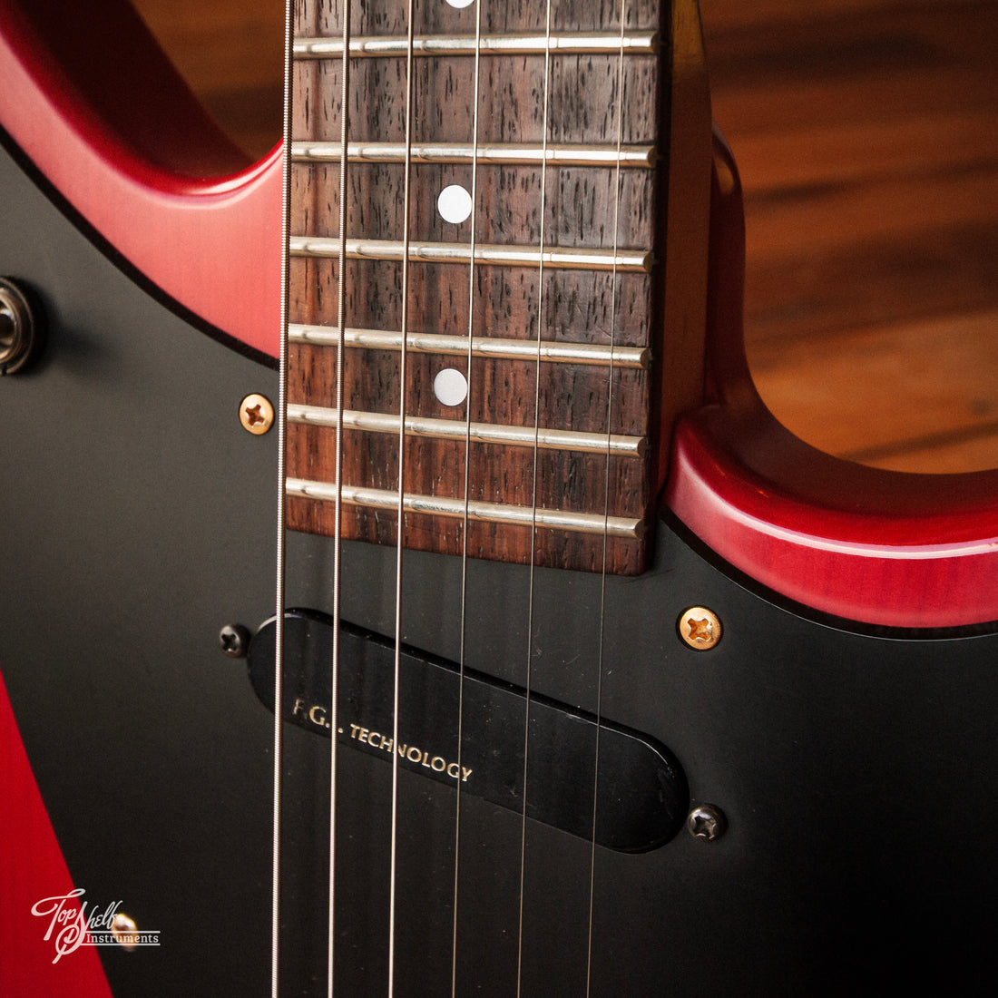 Fernandes JG-75 Transparent Red 1998