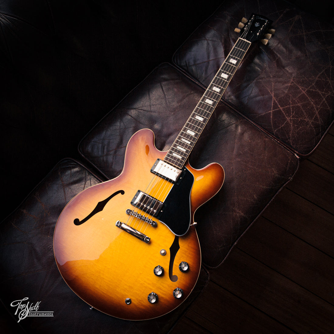 Gibson ES-335 Figured Iced Tea 2023