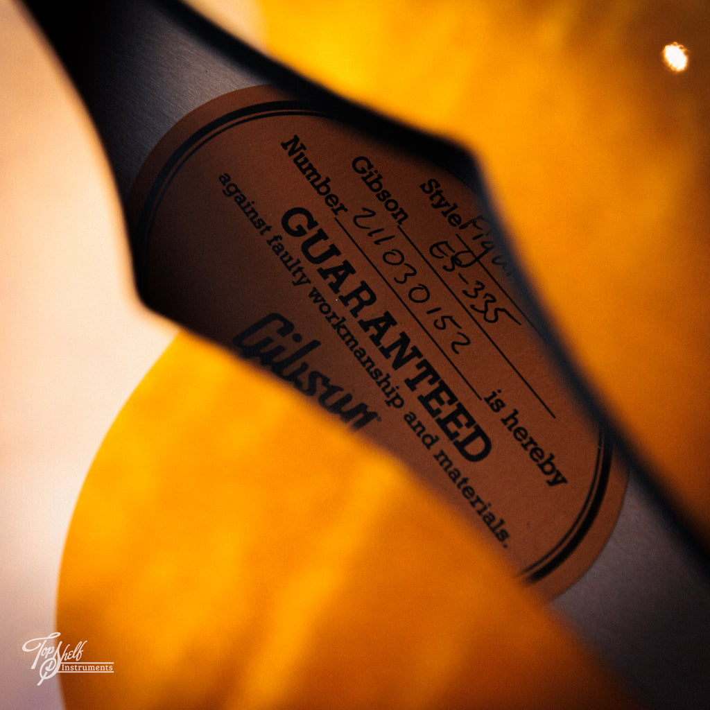 Gibson ES-335 Figured Iced Tea 2023