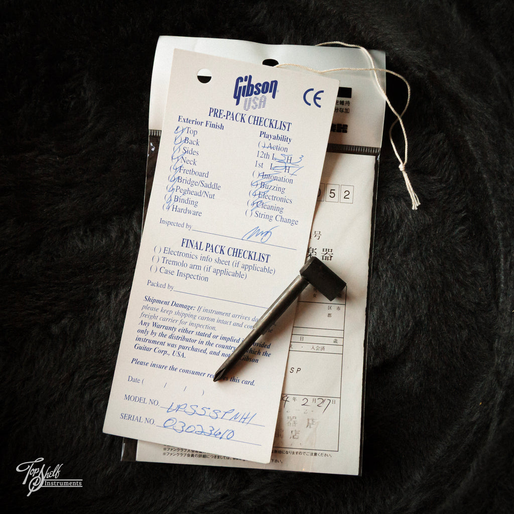 Gibson Les Paul Standard 50s Sapphire Blue 2003