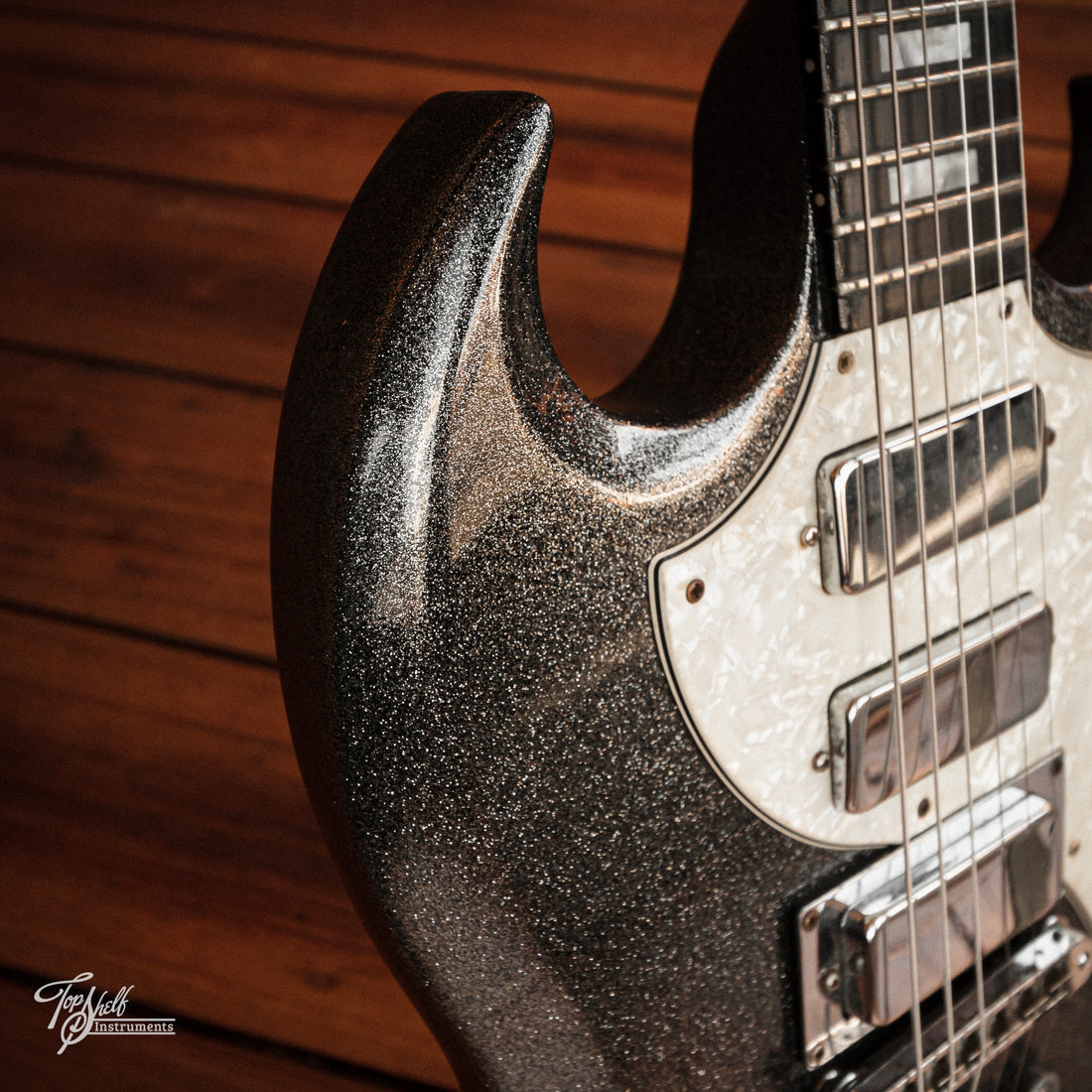 Gibson SG Deluxe Charcoal Glass Glitter 1999