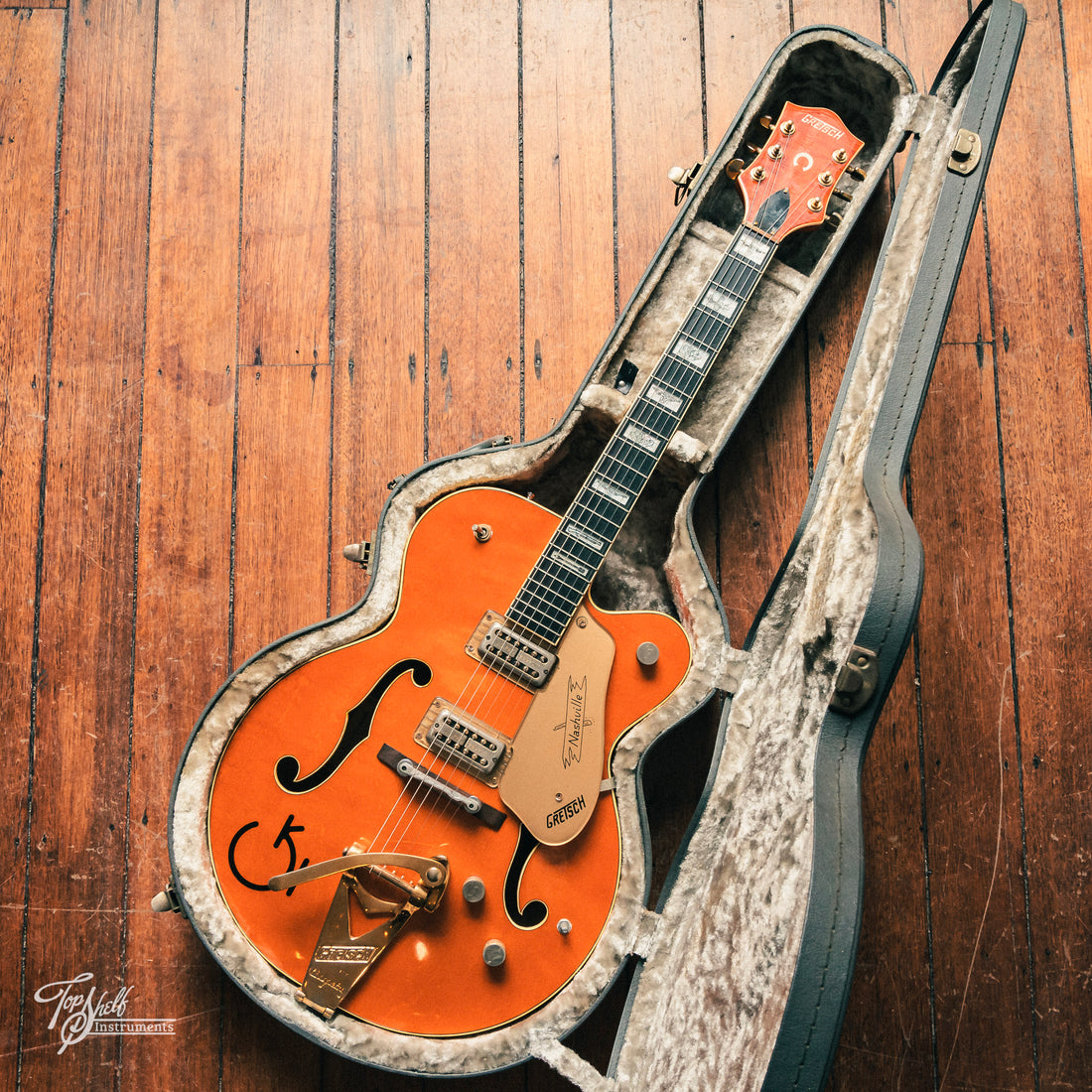 Gretsch 6120W Western Nashville Transparent Orange 1990