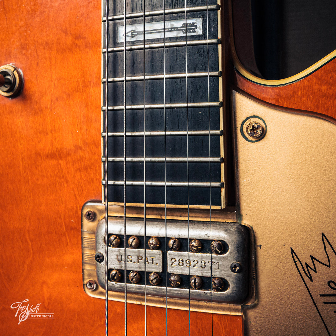 Gretsch 6120W Western Nashville Transparent Orange 1990