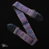 HipStrap Vintage Style Jacquard Embroidered Guitar Strap - Kashmir Midnight