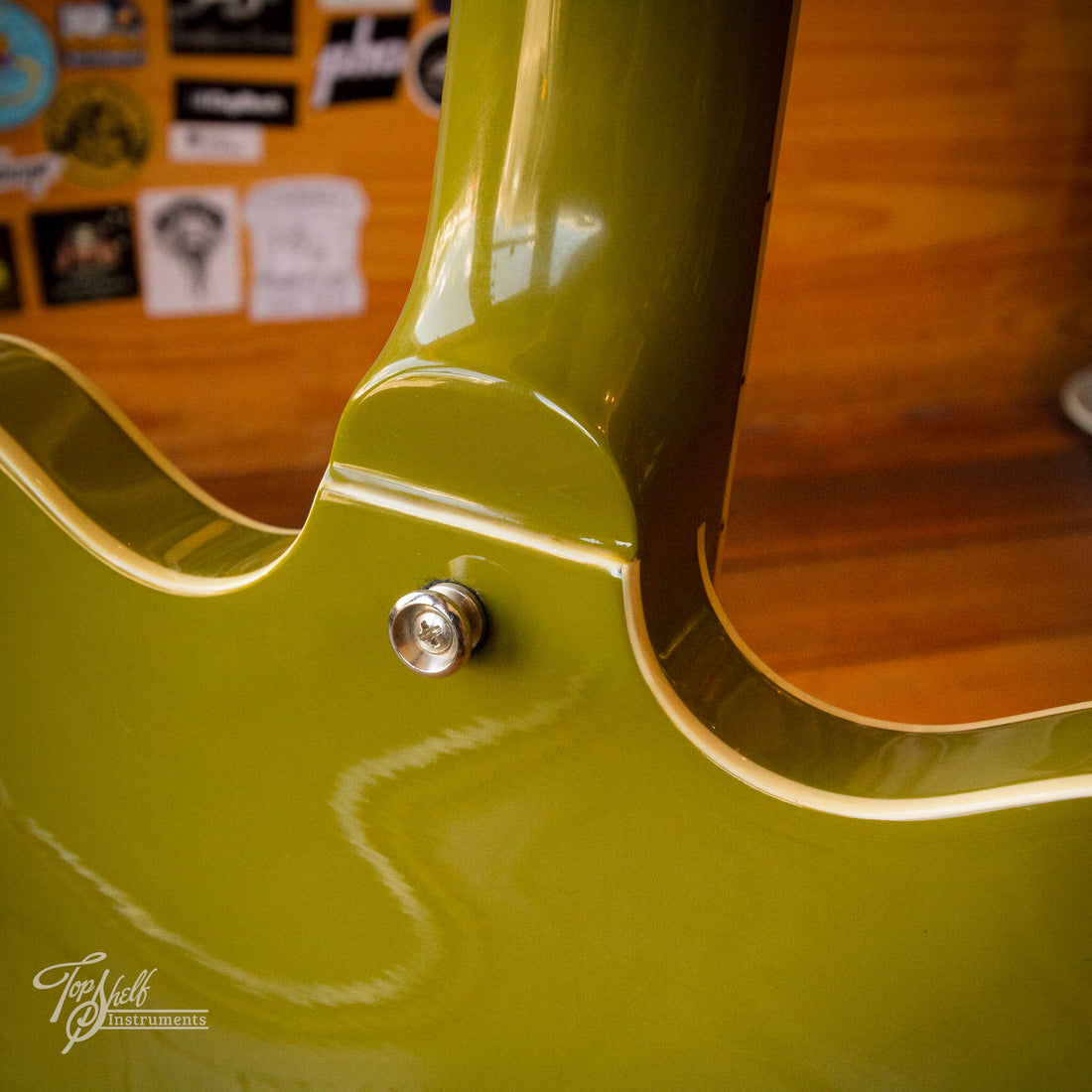 Höfner Contemporary Series Verythin Standard CT Olive Green 2013