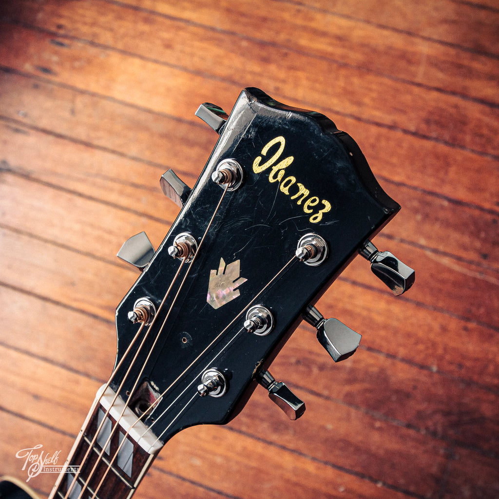 Ibanez 684 Concord Dreadnought Acoustic Black 1978