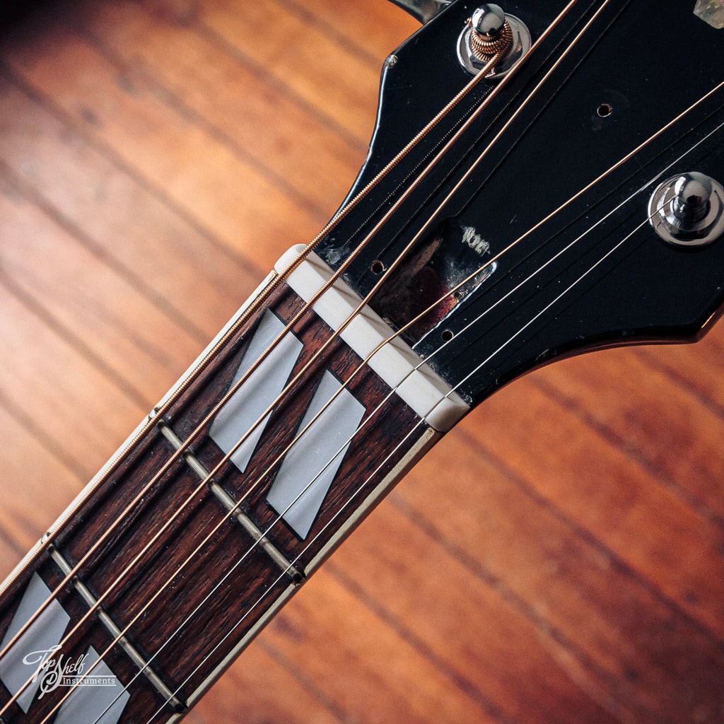 Ibanez 684 Concord Dreadnought Acoustic Black 1978