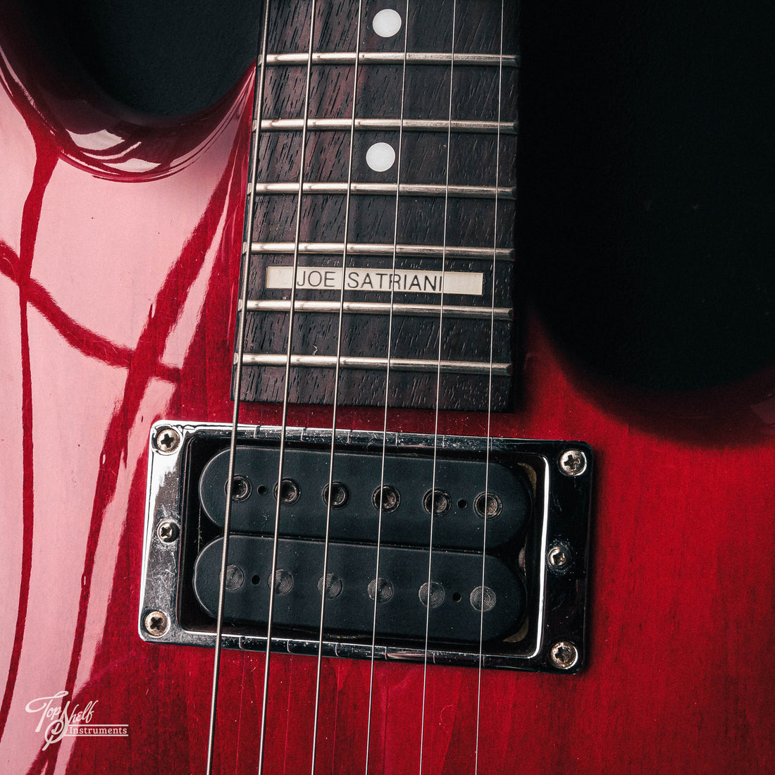 Ibanez JS100 Joe Satriani Transparent Red 2006