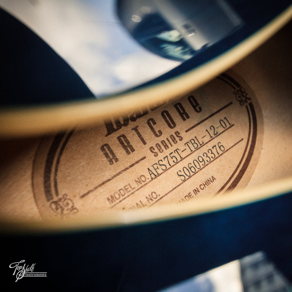 Ibanez Artcore AFS75T Transparent Blue 2006