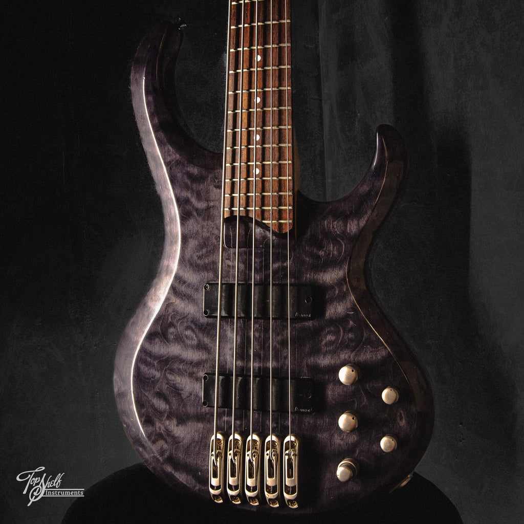 Ibanez BTB405QM Transparent Black 2002