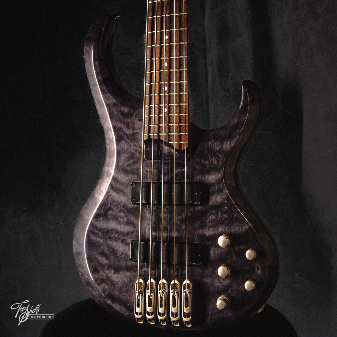 Ibanez BTB405QM Transparent Black 2002