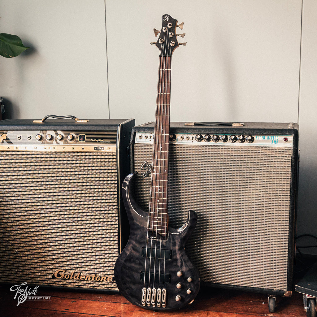 Ibanez BTB405QM Transparent Black 2002