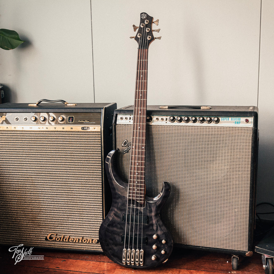 Ibanez BTB405QM Transparent Black 2002