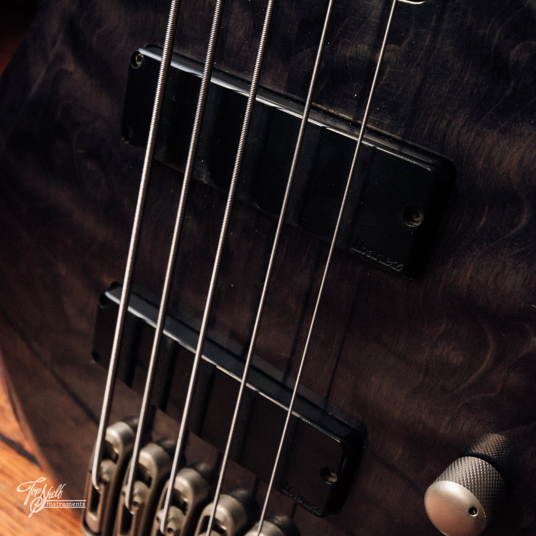 Ibanez BTB405QM Transparent Black 2002