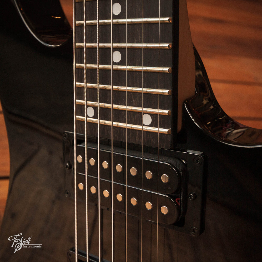 Ibanez GRG7221QA 7-String Transparent Black Sunburst 2025
