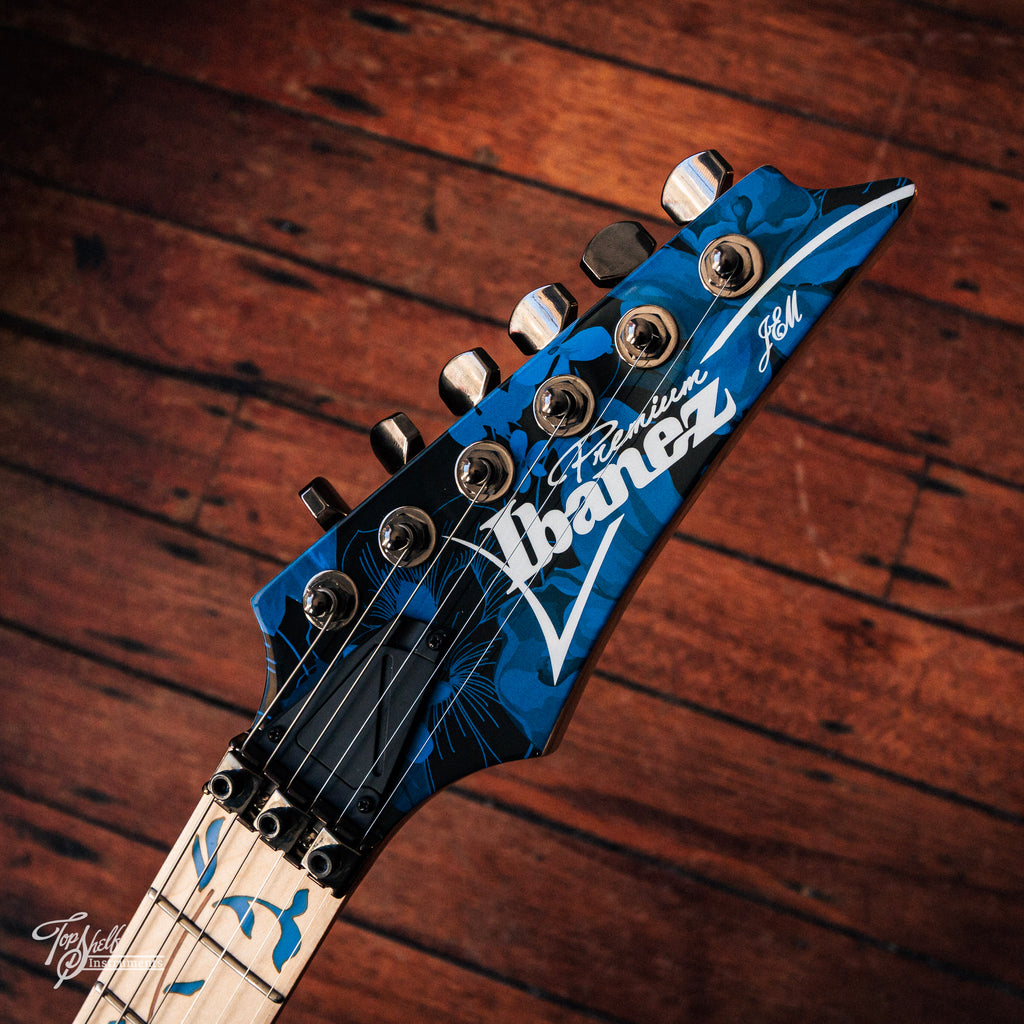 Ibanez Premium JEM77P Steve Vai Blue Floral Pattern 2024