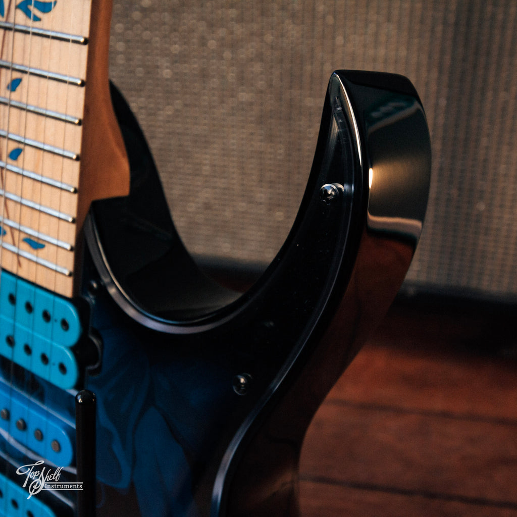 Ibanez Premium JEM77P Steve Vai Blue Floral Pattern 2024