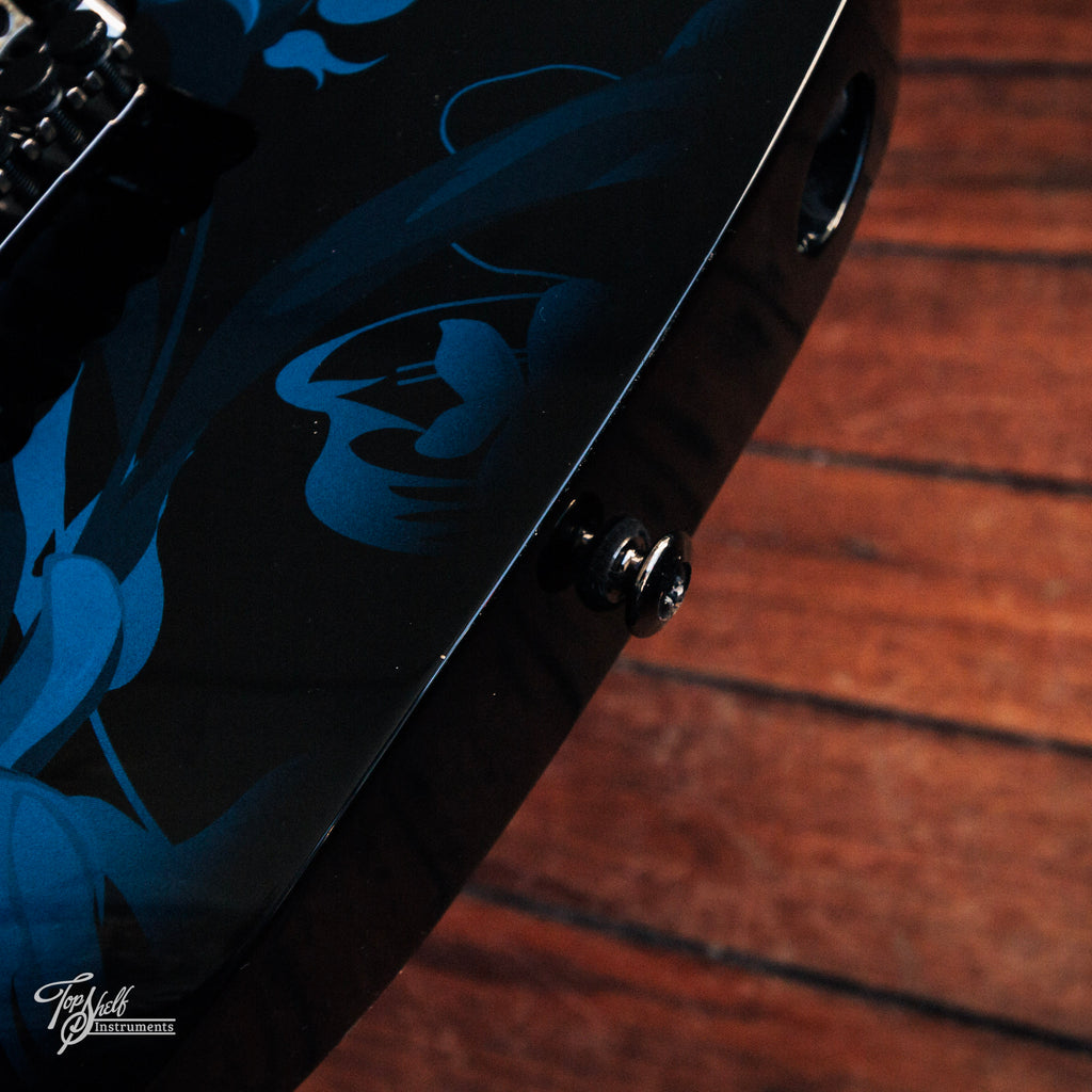 Ibanez Premium JEM77P Steve Vai Blue Floral Pattern 2024