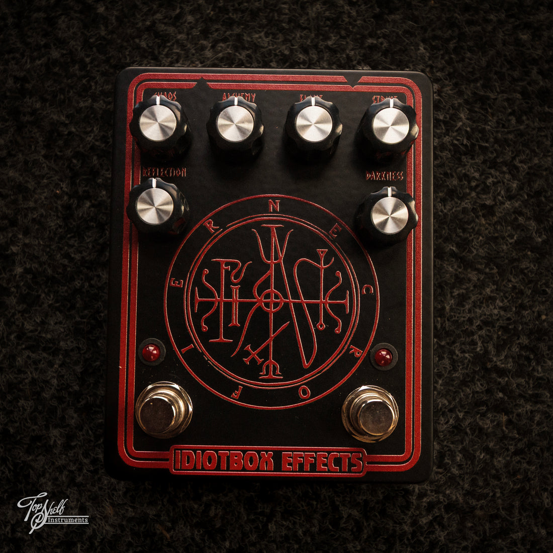 Idiotbox Effects Necrofier Echo Drive Delay/Overdrive Pedal