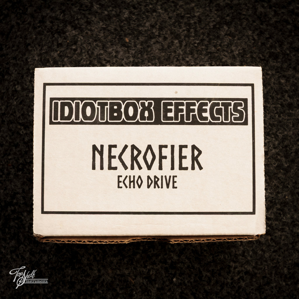 Idiotbox Effects Necrofier Echo Drive Delay/Overdrive Pedal