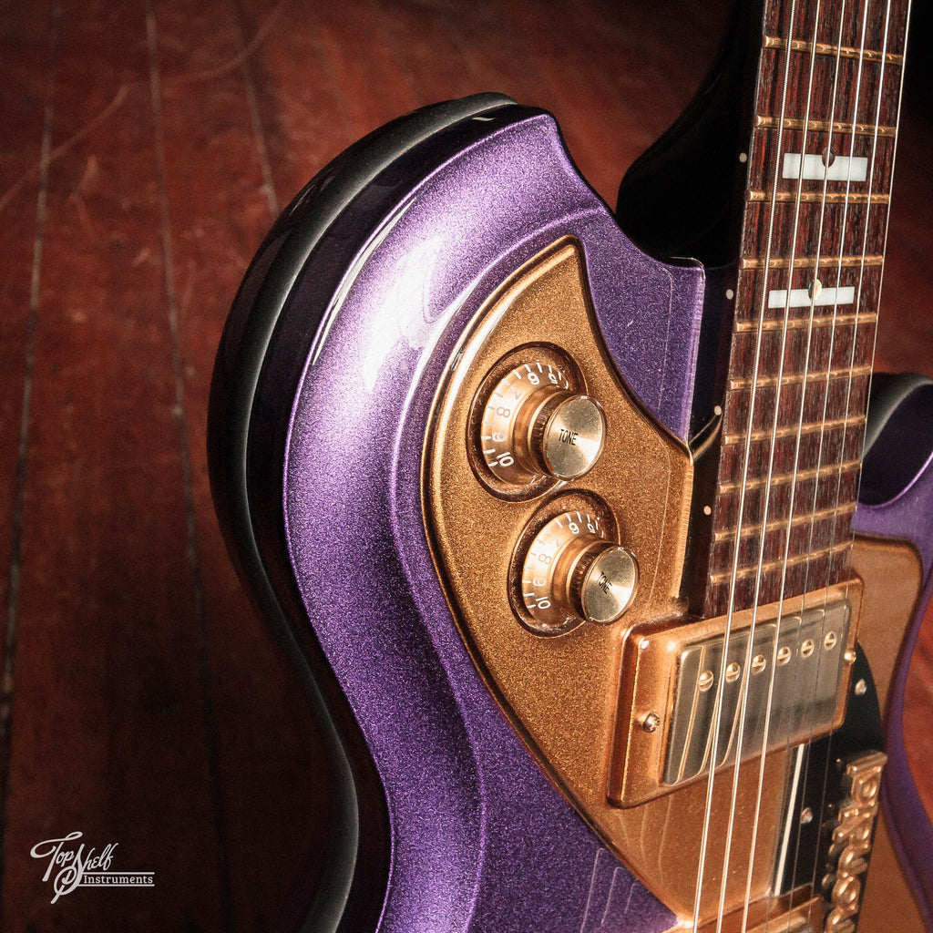 Italia Guitars 15th Anniversary Mondial Classic Purple Sparkle 2013