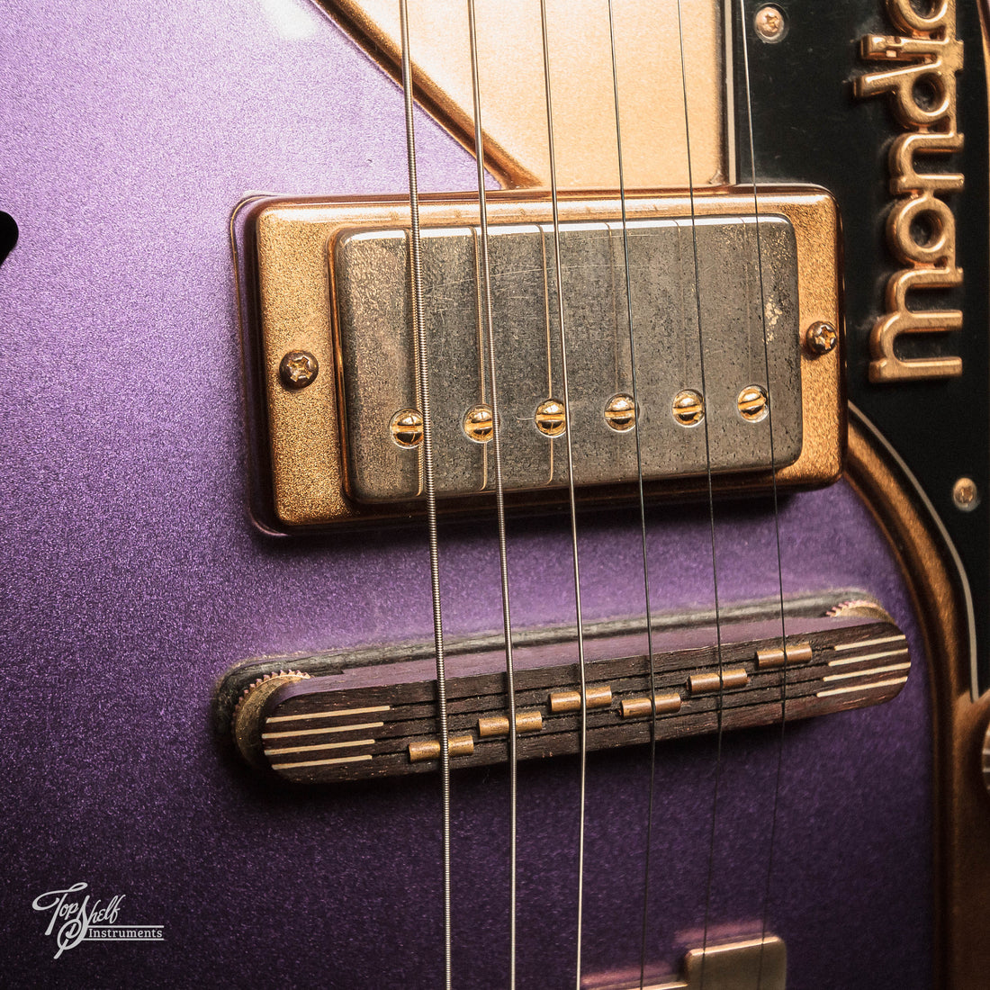 Italia Guitars 15th Anniversary Mondial Classic Purple Sparkle 2013