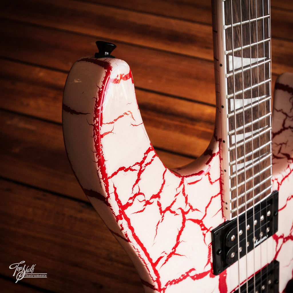 Jackson X Series Soloist SLX DX Bloodshot Crackle 2024