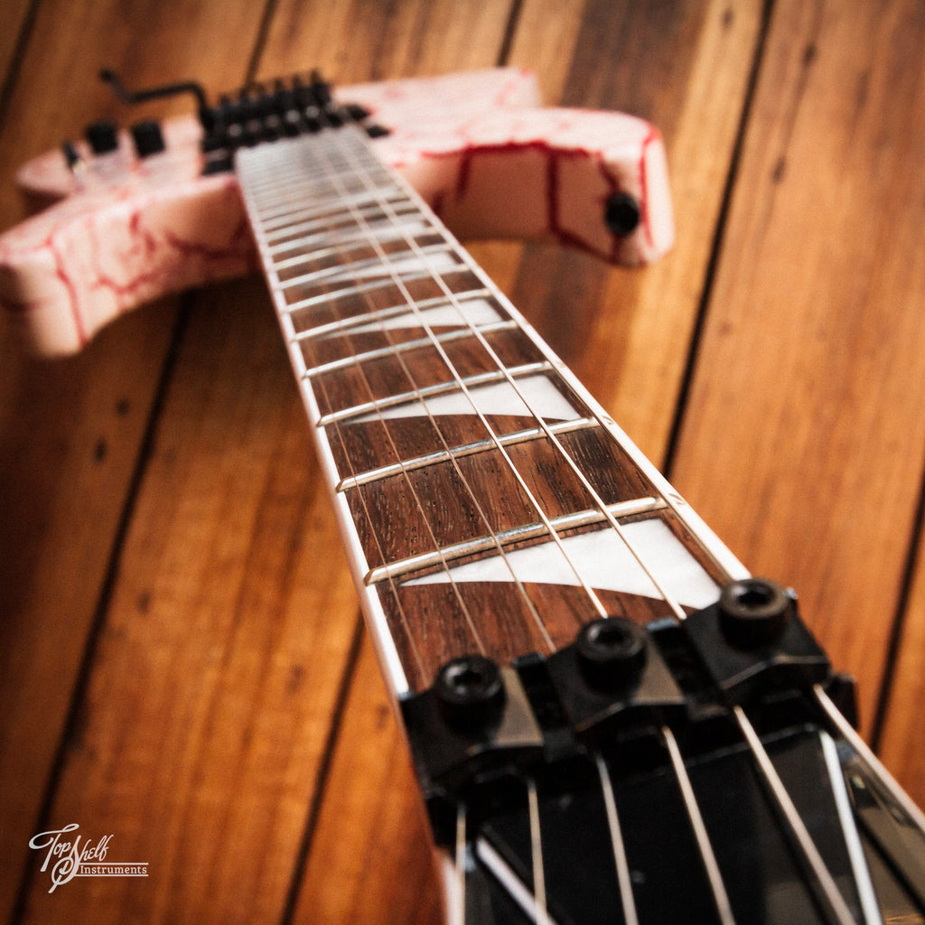 Jackson X Series Soloist SLX DX Bloodshot Crackle 2024