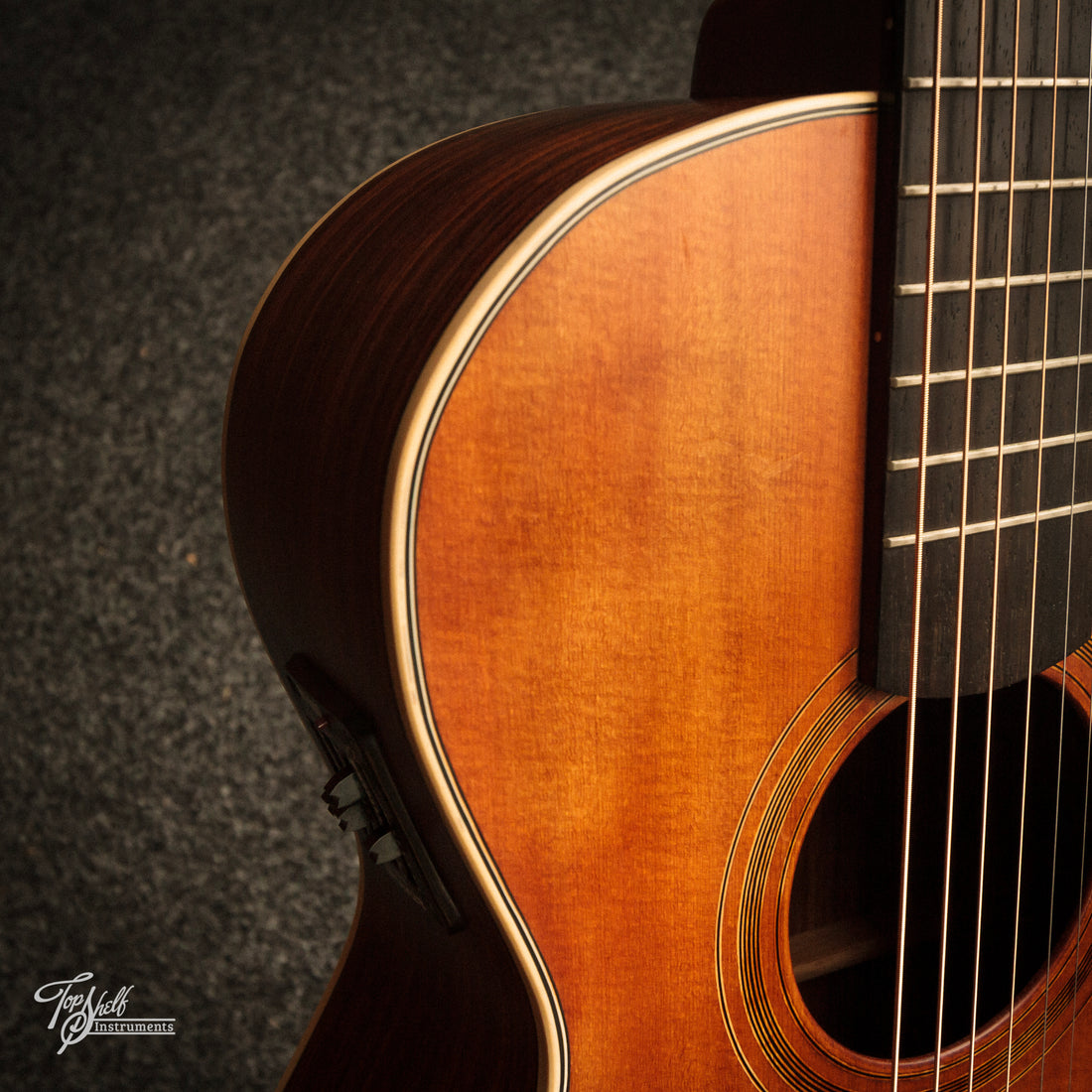 K.Yairi FY-5EC Travel Size Acoustic/Electric Amber 1990