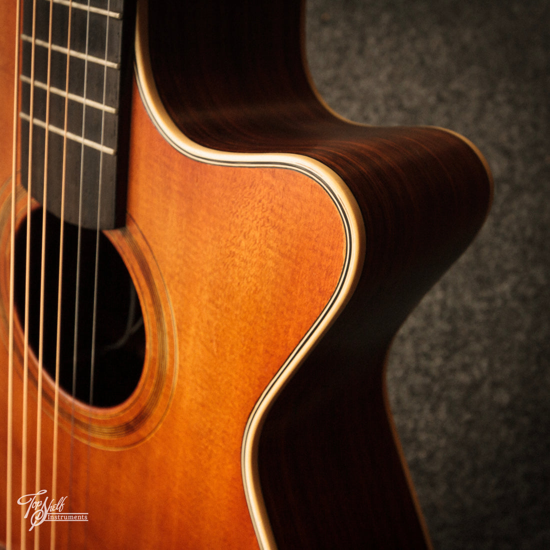 K.Yairi FY-5EC Travel Size Acoustic/Electric Amber 1990