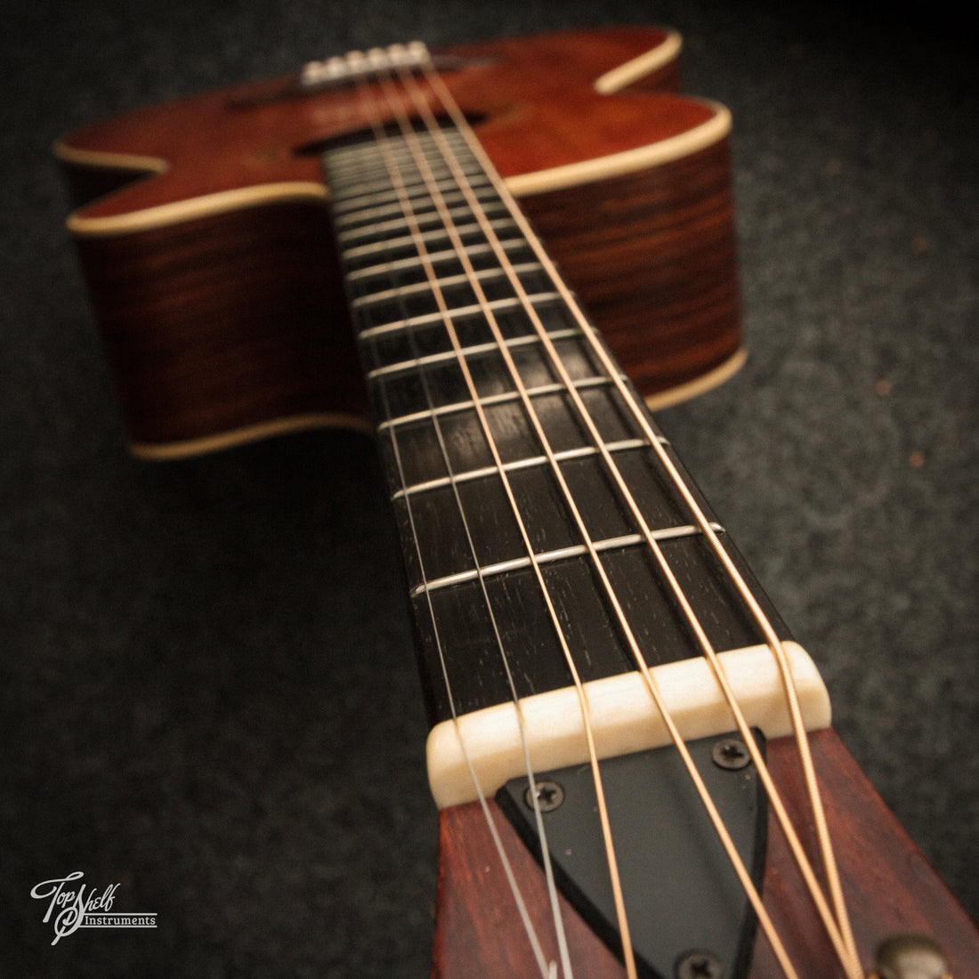 K.Yairi FY-5EC Travel Size Acoustic/Electric Amber 1990