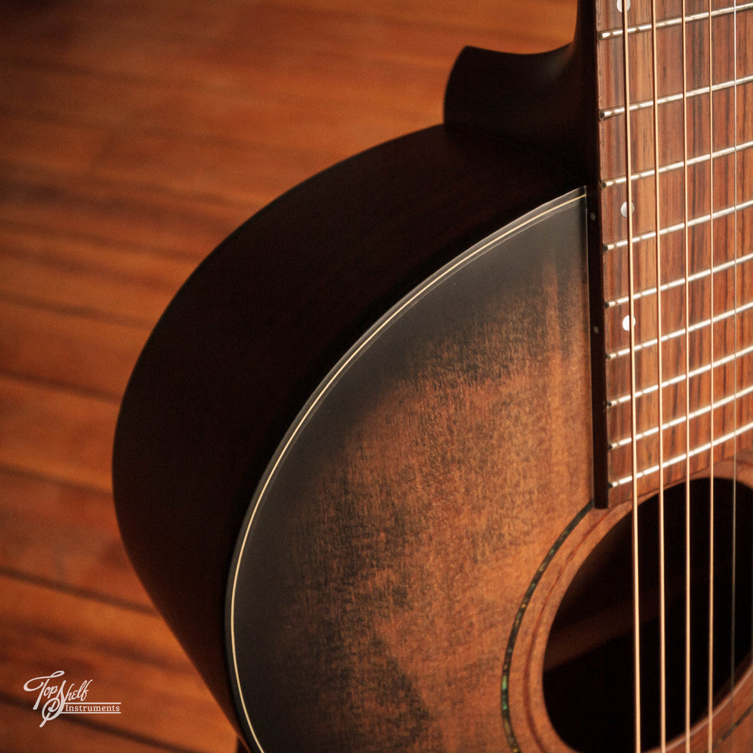 K.Yairi SRF-OV2 Parlour Acoustic Vintage Black Burst 2021