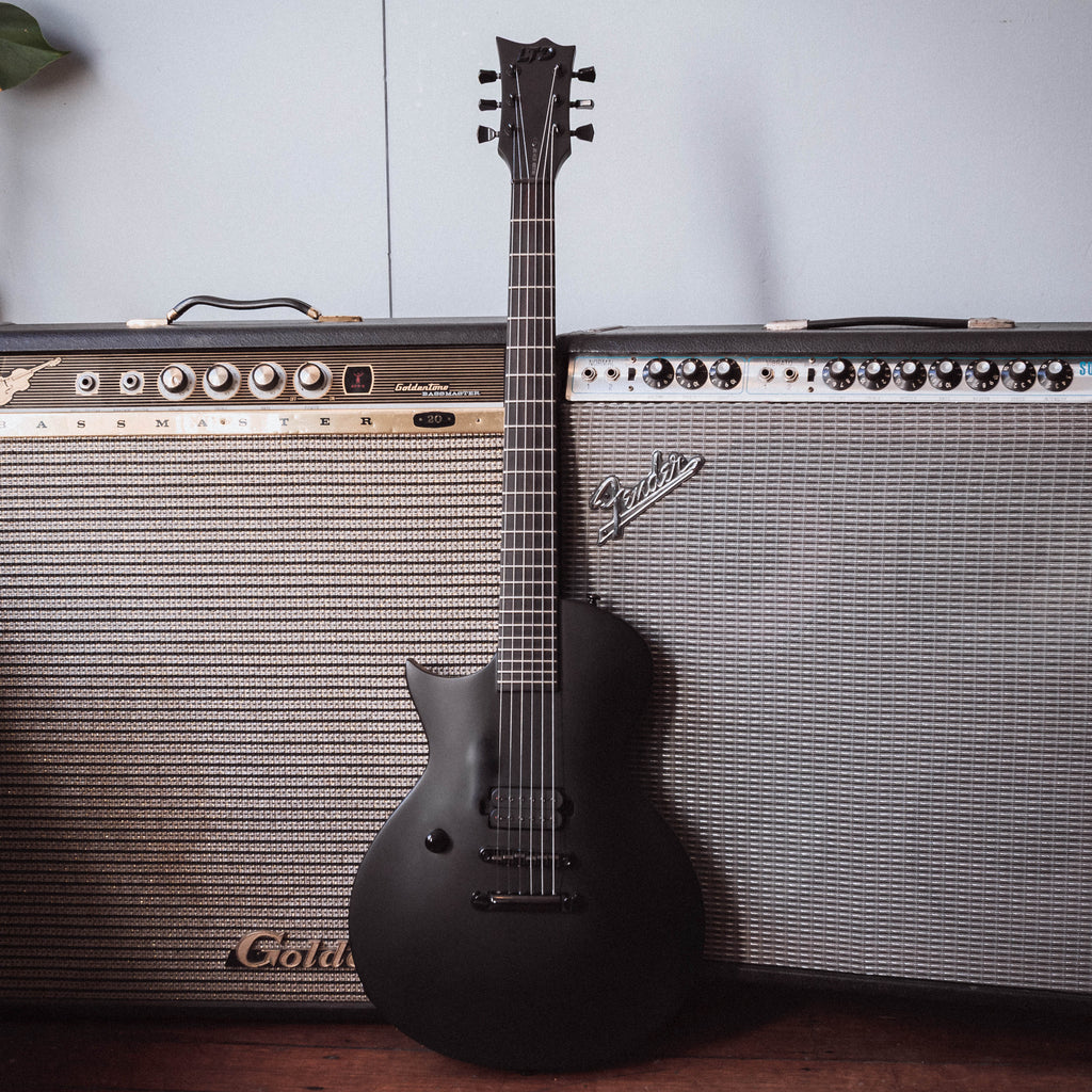 LTD EC Black Metal Black Satin 2018Left Handed