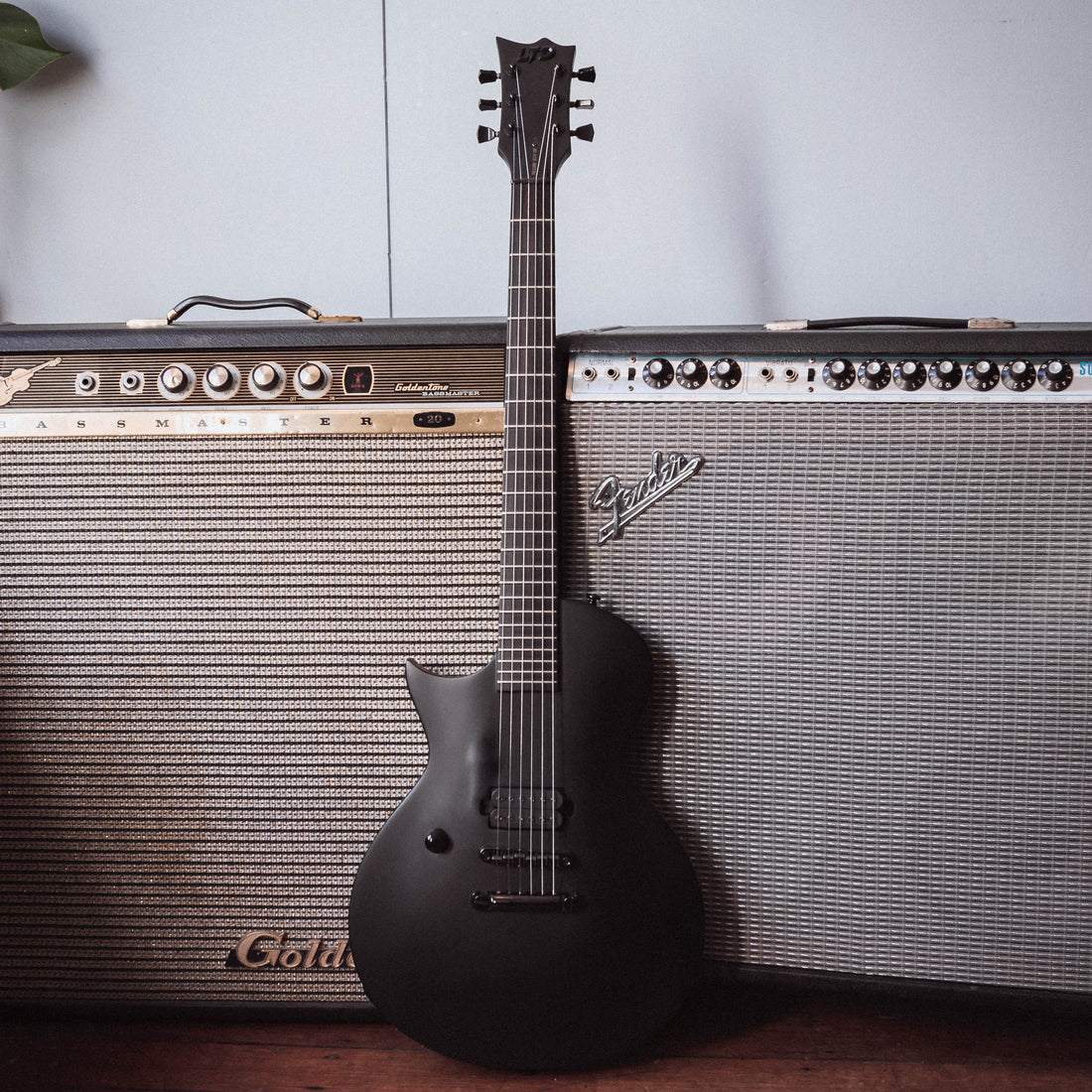 LTD EC Black Metal Black Satin 2018Left Handed